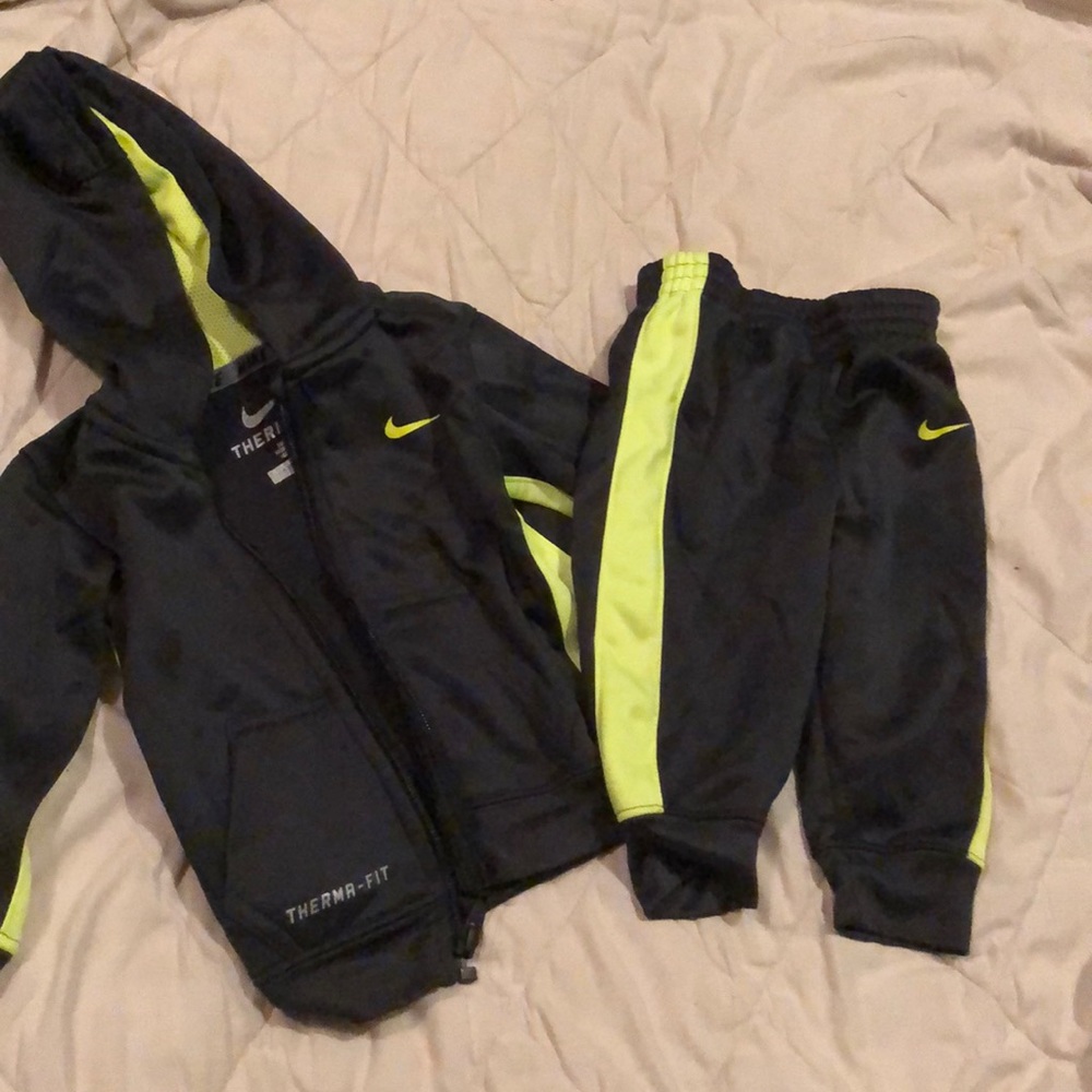 Little boys sweat suit